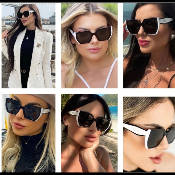 PRADA OR MAYBE J-LO SUNGLASSES, SHE HAS BEEN SEEN IN THIS PAIR EVERYWHERE - Picture 6 of 16